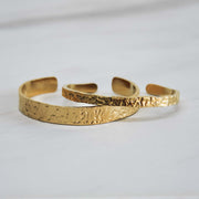 Hammered Cuff Bangle