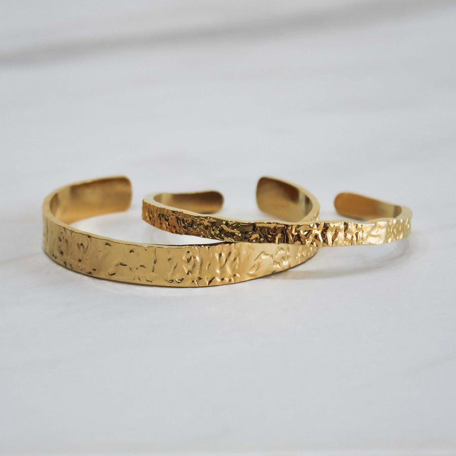 Hammered Cuff Bangle